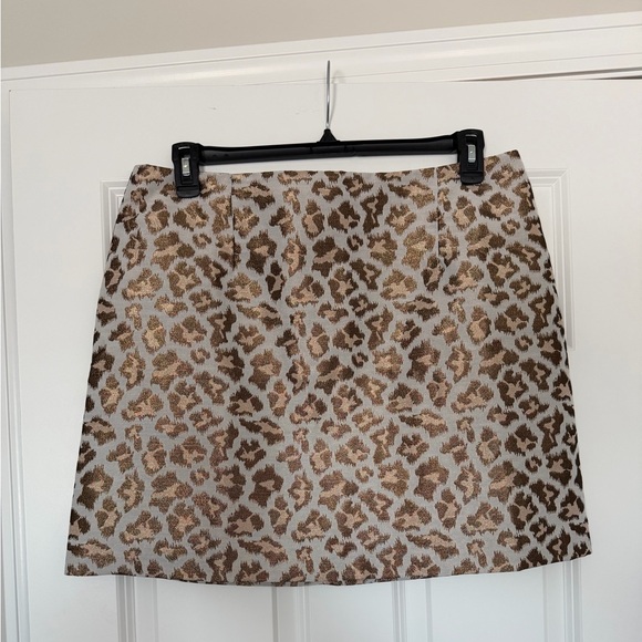 Lilly Pulitzer Dresses & Skirts - Lilly Pulitzer Adler leopard print skirt size 14